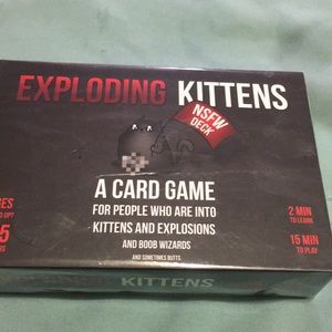 Exploding Kittens Card Game mint cond. Adults only